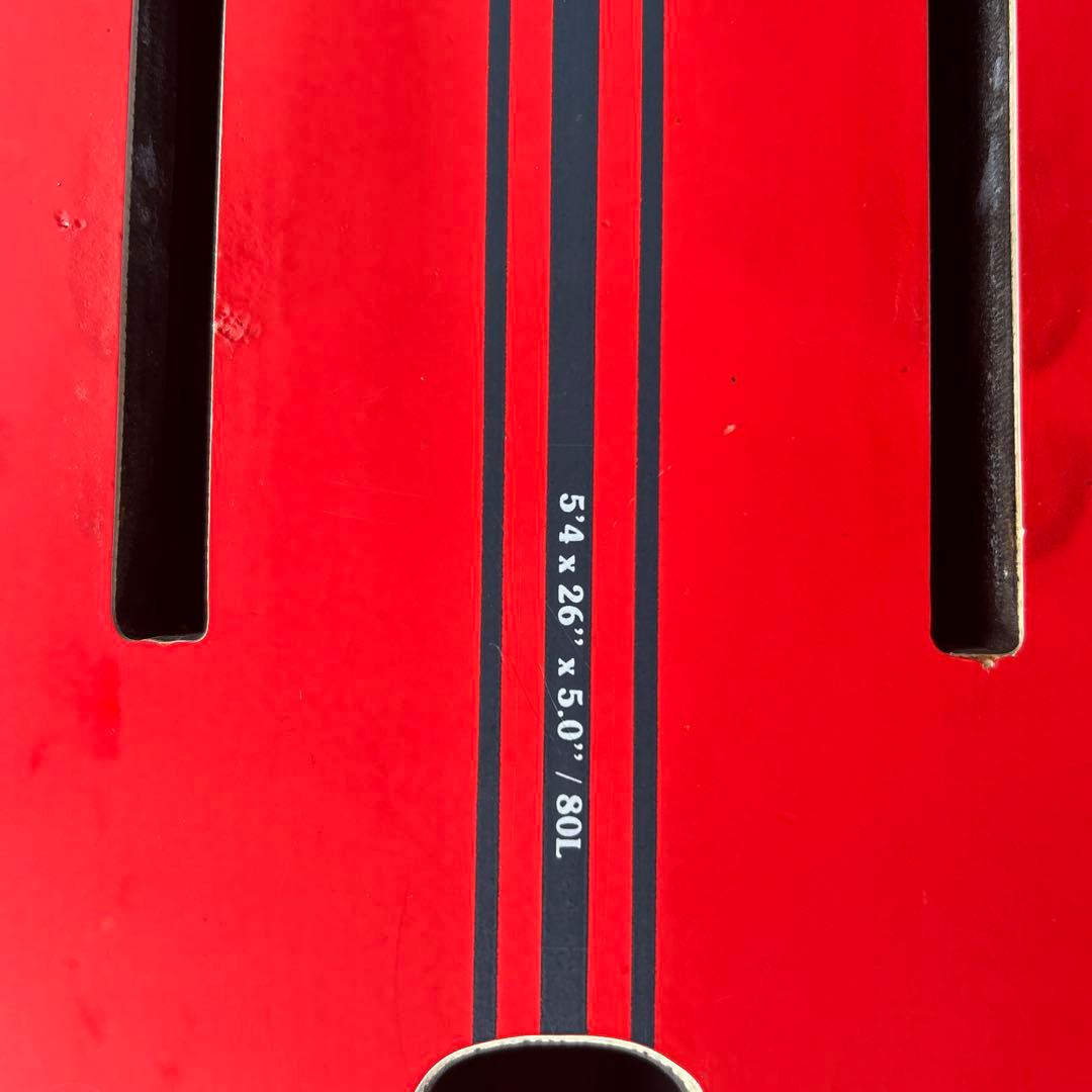 Rocket Wing-S 5'4 レッドファンボード