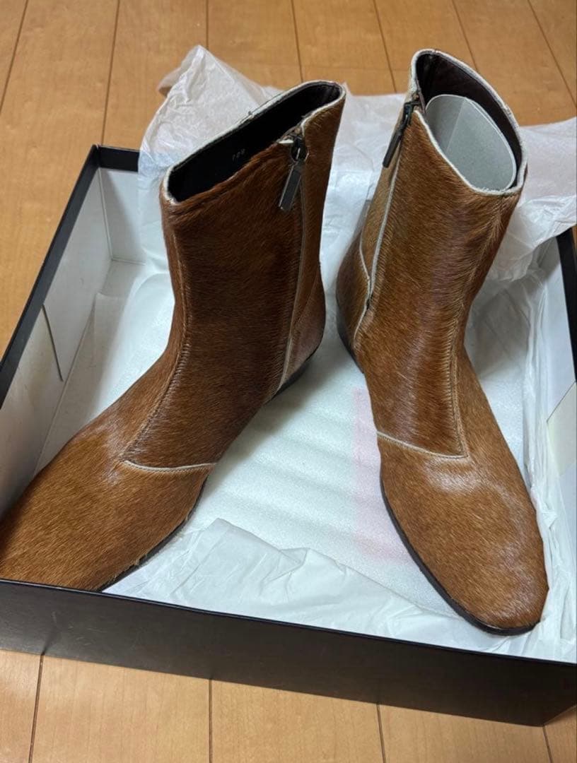 【清春】CHARMCULT × nil admirari コラボ ハラコブーツ