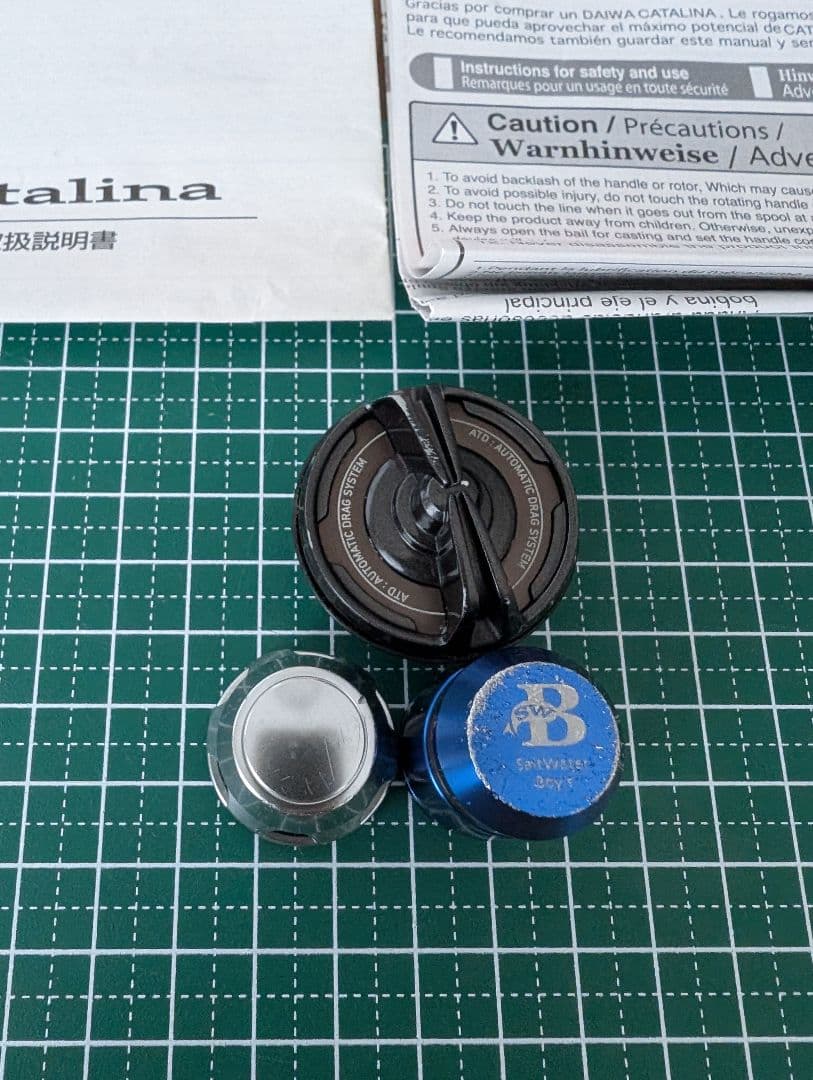 ダイワ　16 キャタリナ4500H 2個セット　箱、ネオプレーンリールケース付き