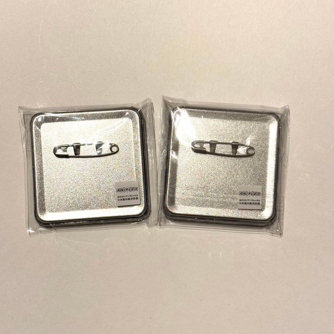 冨岡義勇 不死川実弥 鬼滅の刃 モクテルバー コレクションロト グリッタ缶バッジ