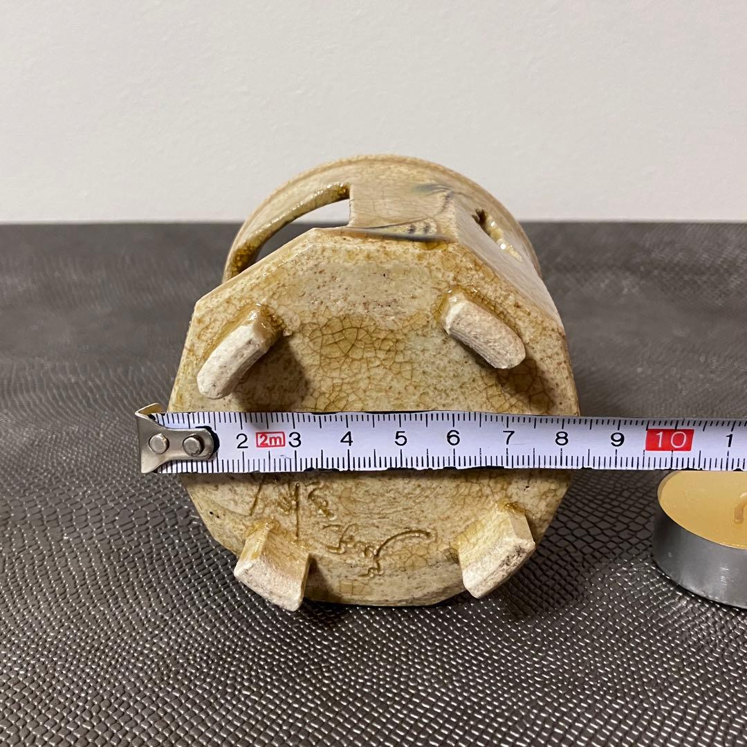 茶香炉 十角形 透かし瓢箪