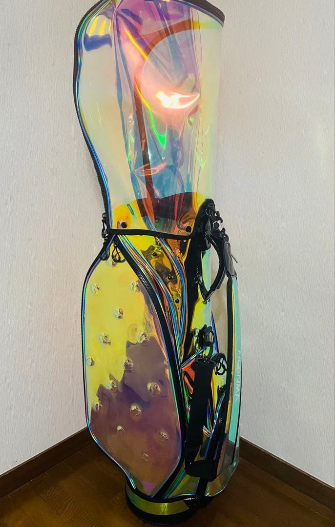 本間ゴルフ スケルトン クリアキャディバッグ CB12060 レアな非売品