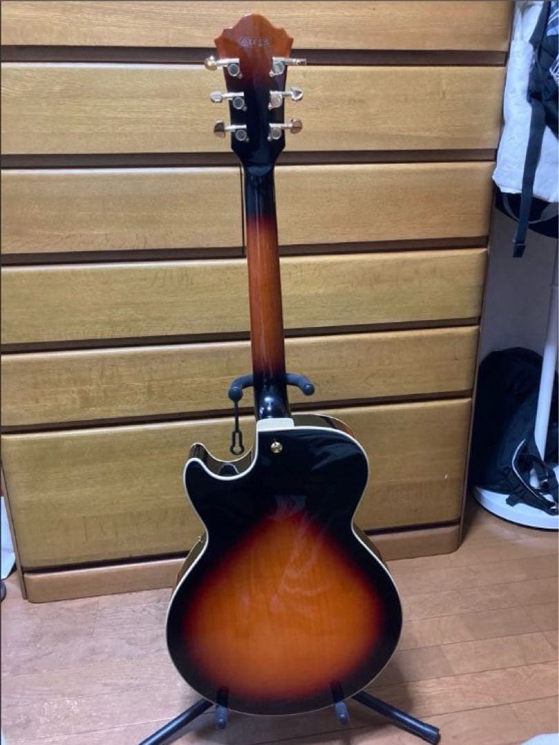 フルアコ Ibanez AG75G-BS ※専用ソフトケース付き