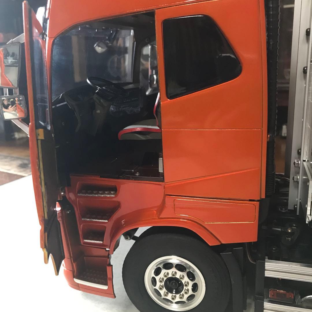 タミヤ1/14ボルボ木材運搬車