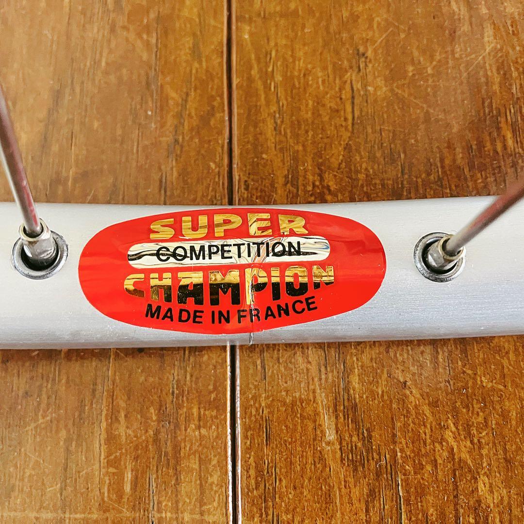 【週末のみお値下げ中】新品未使用　スーパーチャンピオン アルカンシエル　前後リム