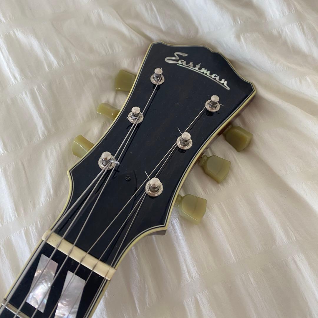 Eastman T486 セミアコースティックギター チェリーレッド