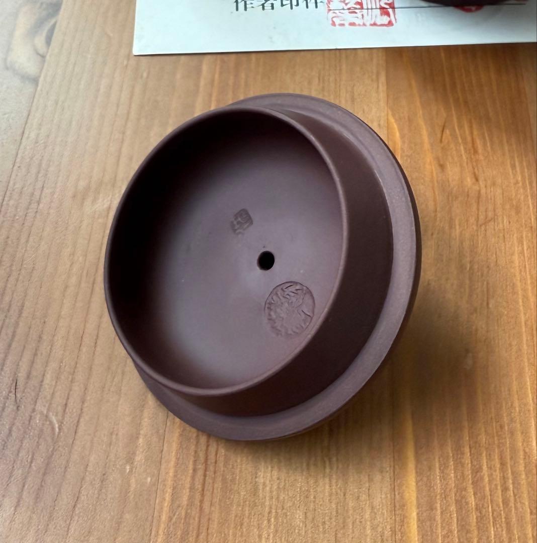 紫砂壺　中国茶器　証明書付き