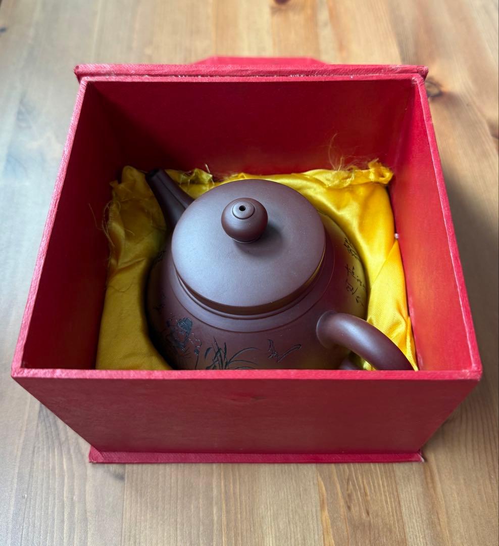 紫砂壺　中国茶器　証明書付き