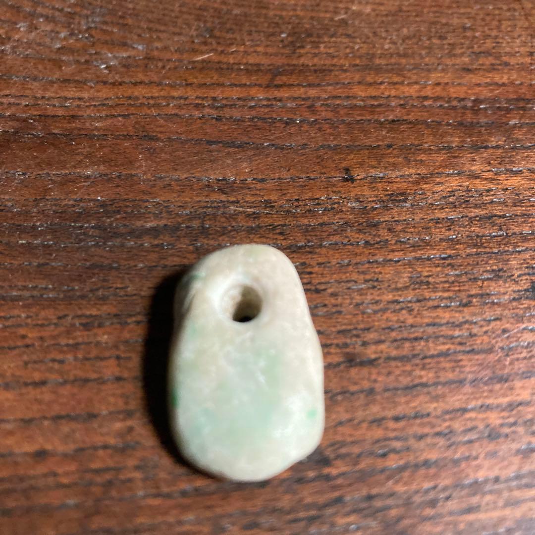 赤札閉店セール❗️【ギャラリー三益】古美術　翡翠勾玉