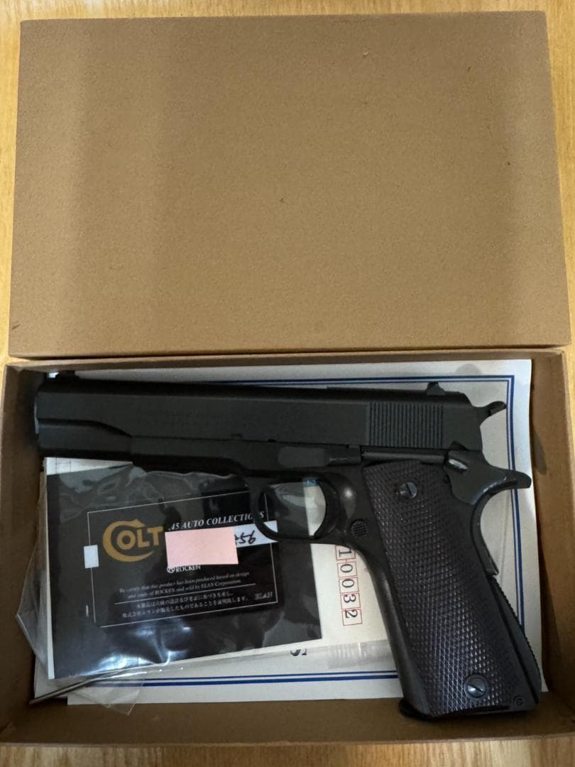 六研 エラン モデルガン/コルト M1911 A1 US ARMY