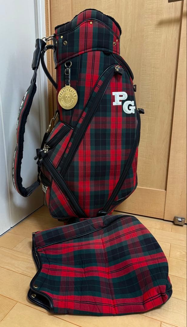 完売★パーリーゲイツ★キャディバッグ★ゴルフ★ゴルフバッグ★レア★チェック柄