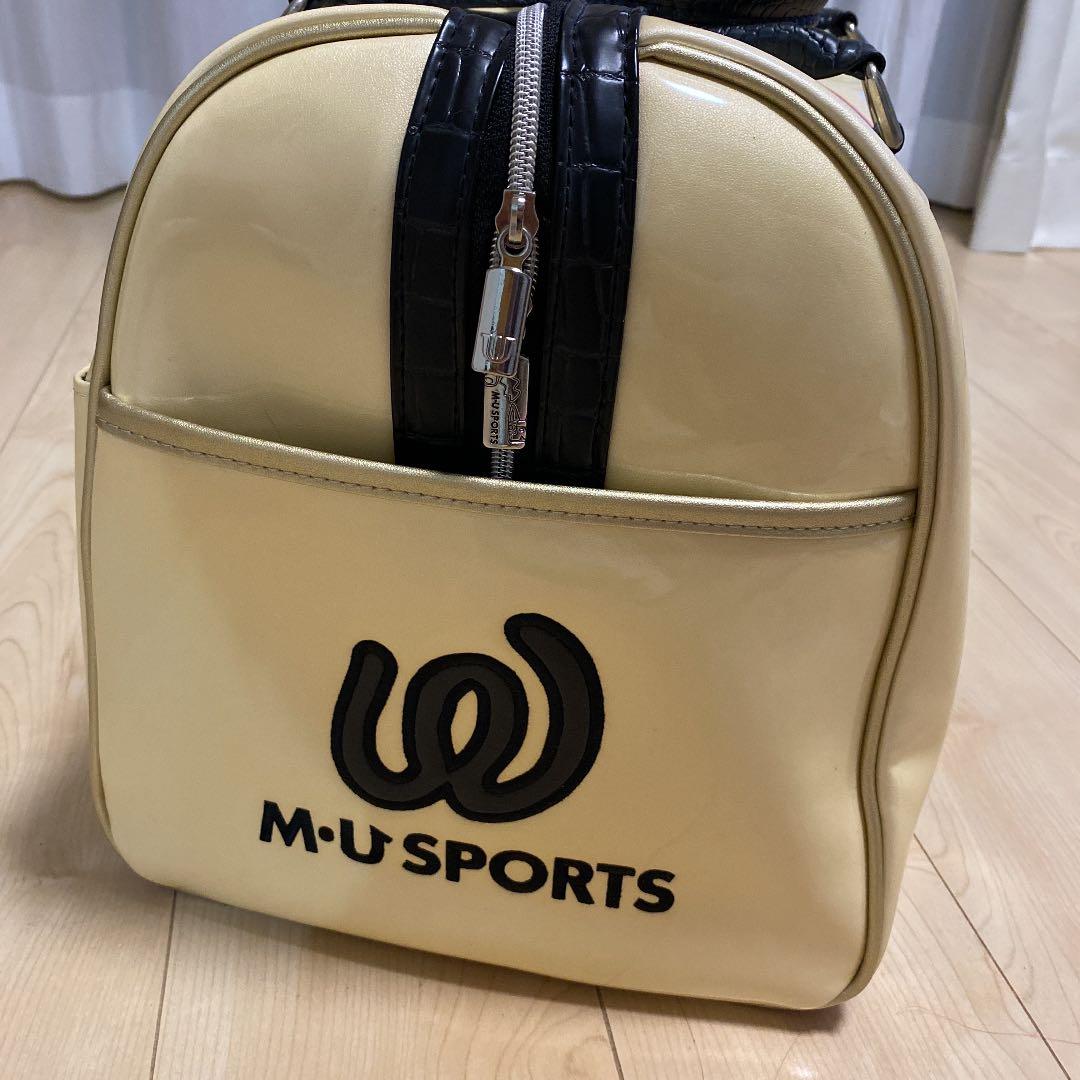 ★値下げ★新品★ MU SPORTS ゴルフバッグ　ボストンバッグ