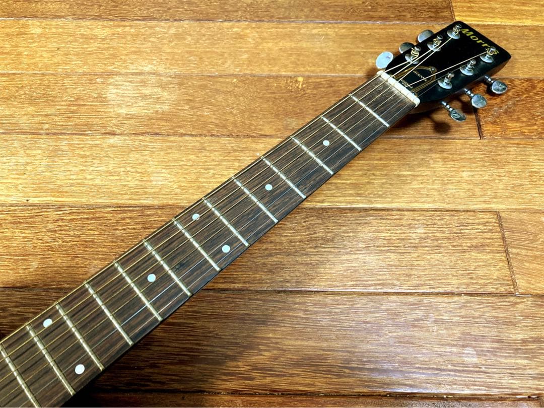 Morris モーリス　F-10 アコースティックギター　本体＋ソフトケース