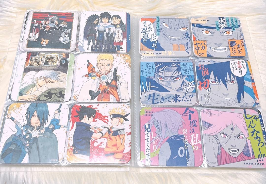 NARUTO アートコースター　第一弾　第三弾　ジャンフェス　BOX ナルト