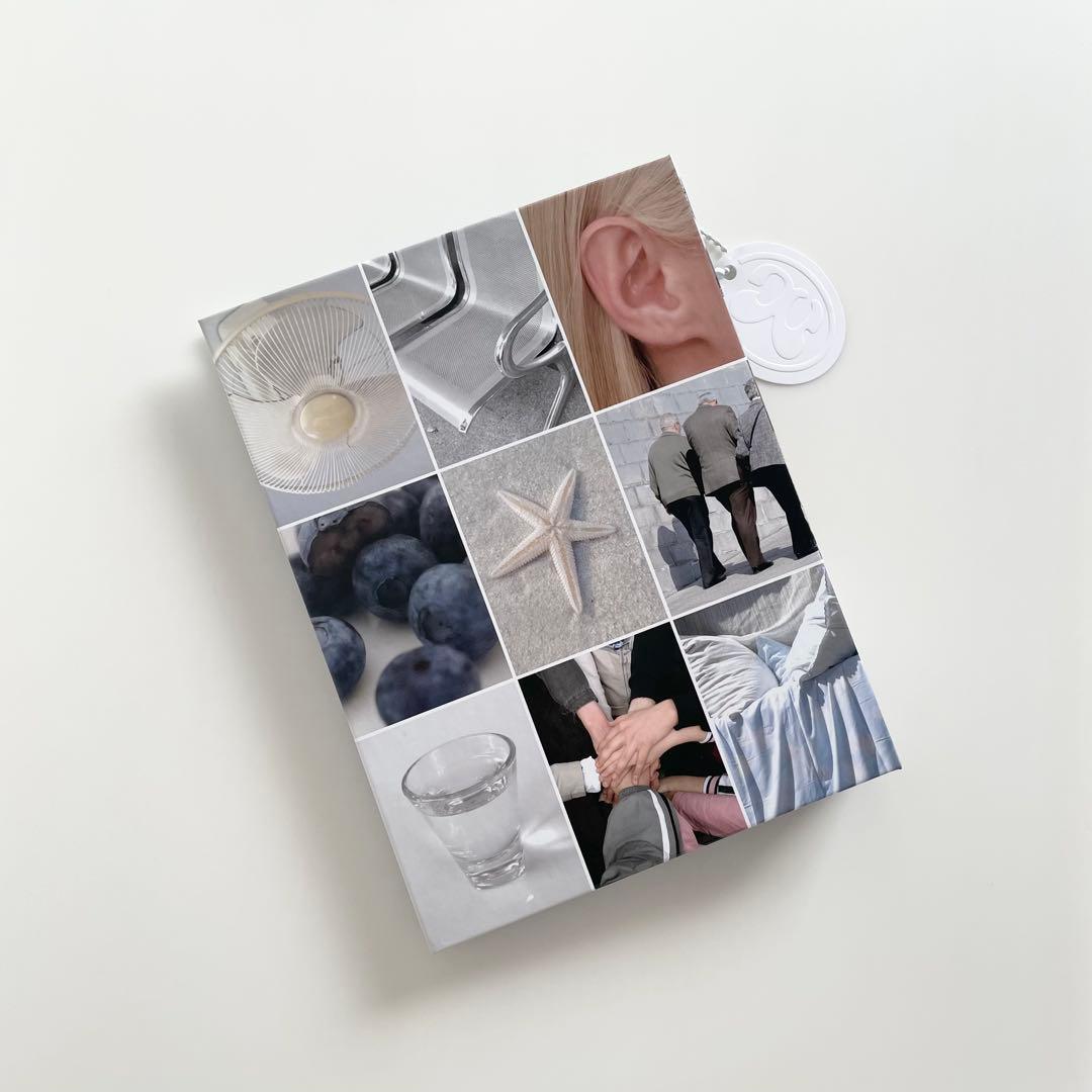 早い者勝ち　韓国　貯金　バインダー　カバー　A5 リフィル　水色