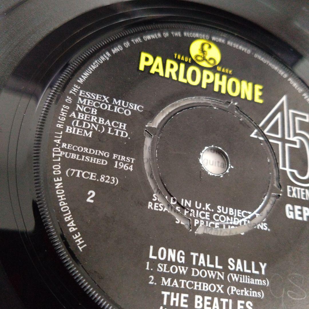 The Beatles Long Tall Sally EP UK最初期プレス