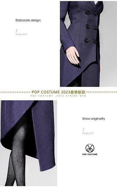 1/6 女性用春物コスチュームC (Blue)POP-X38B