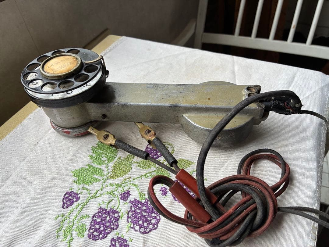 アンティーク　電話機　Werstern Electric 1921年　アメリカ