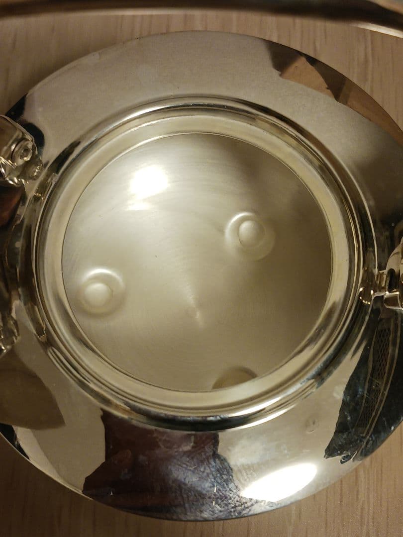 純銀製 銚子 重量 約312グラム　阪急百貨店造