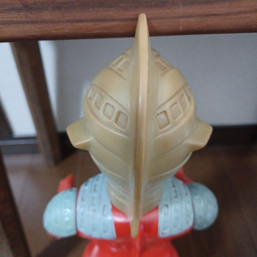 当時もの希少ブルマァク製　ジャイアント「ウルトラセブン」約40㎝ソフビフィギュア