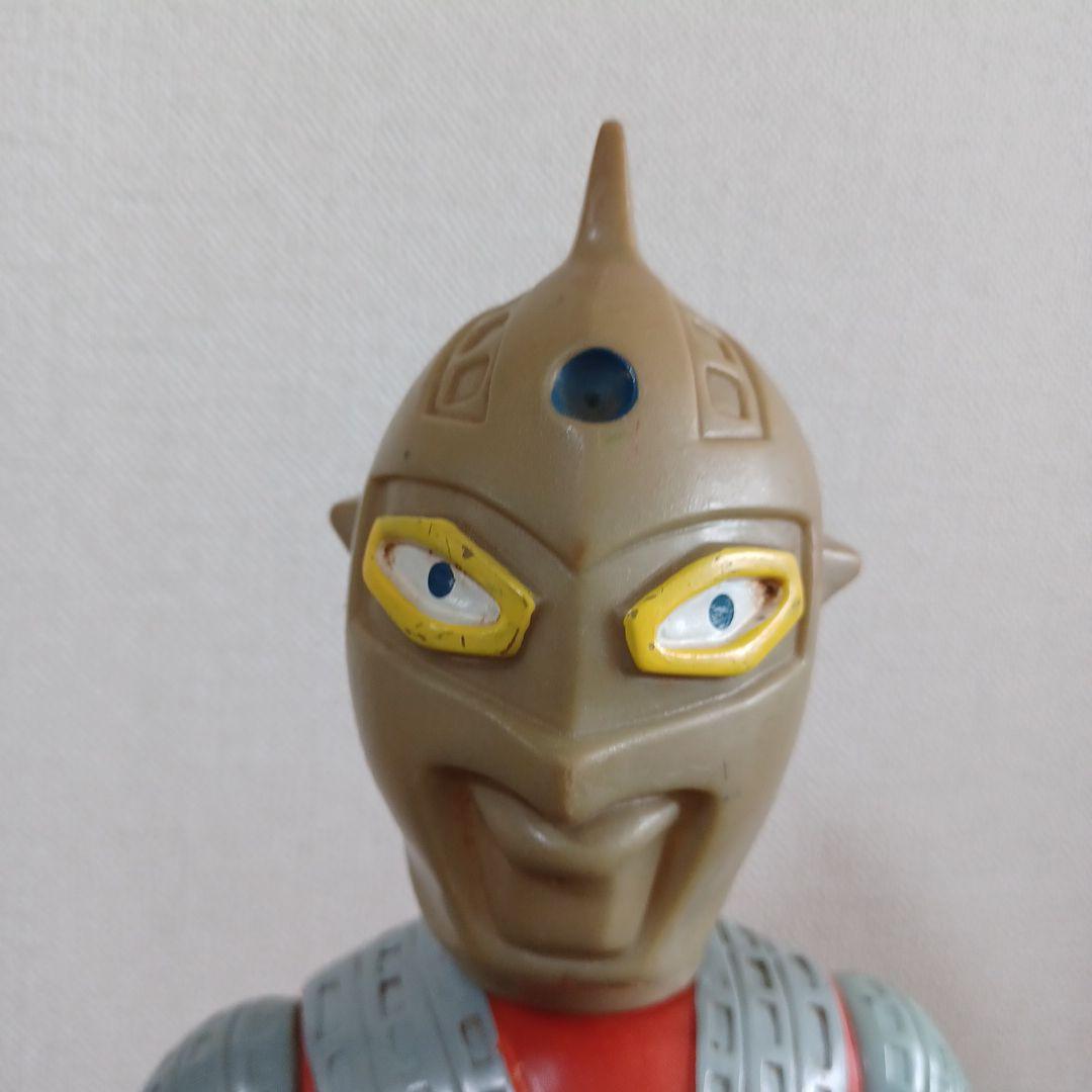 当時もの希少ブルマァク製　ジャイアント「ウルトラセブン」約40㎝ソフビフィギュア