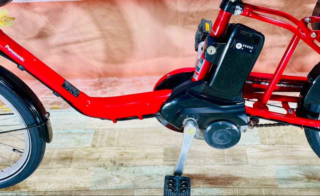 人気モデル！ギュット⭐️12AHパナソニック子供乗せ電動アシスト自転車Y2769