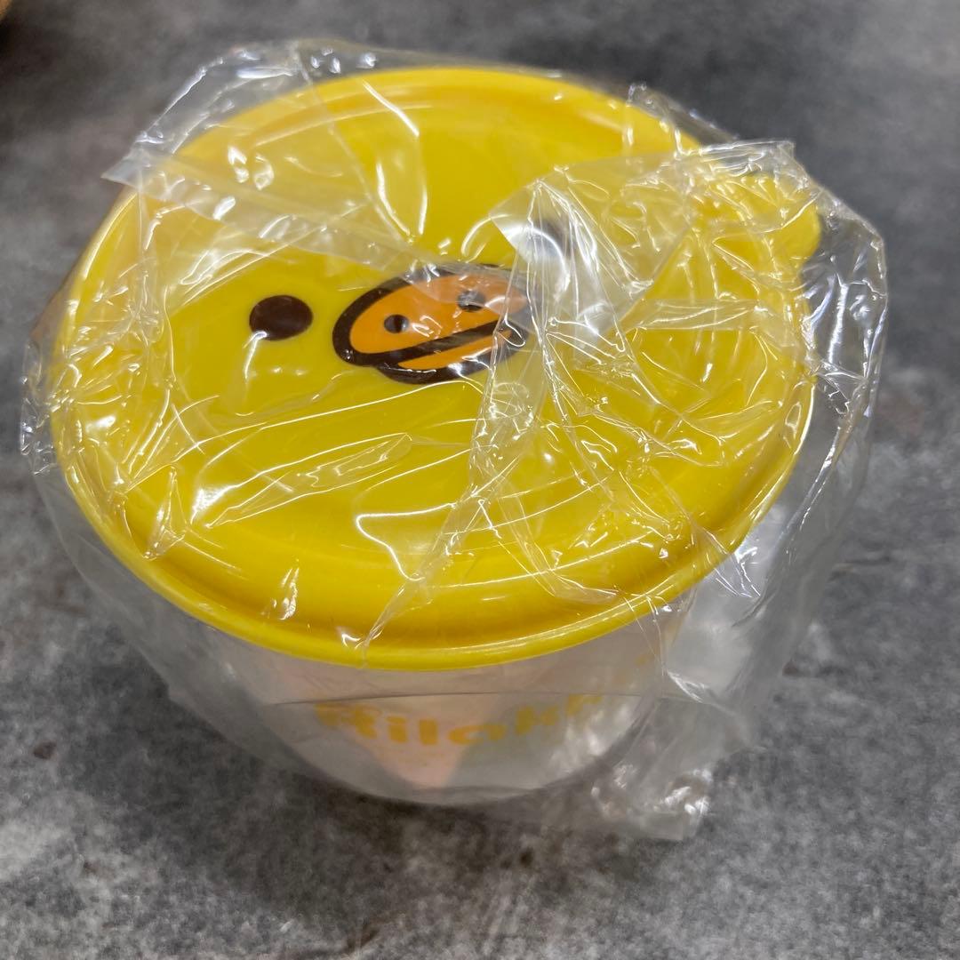 リラックマ　黄色いとり　ぬいぐるみ　コップ　お弁当箱