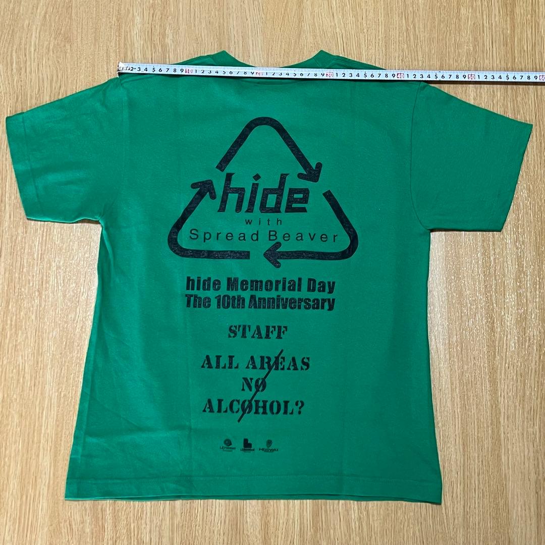 hide LEMONeD Doohickie Tシャツ グリーン 2008 S