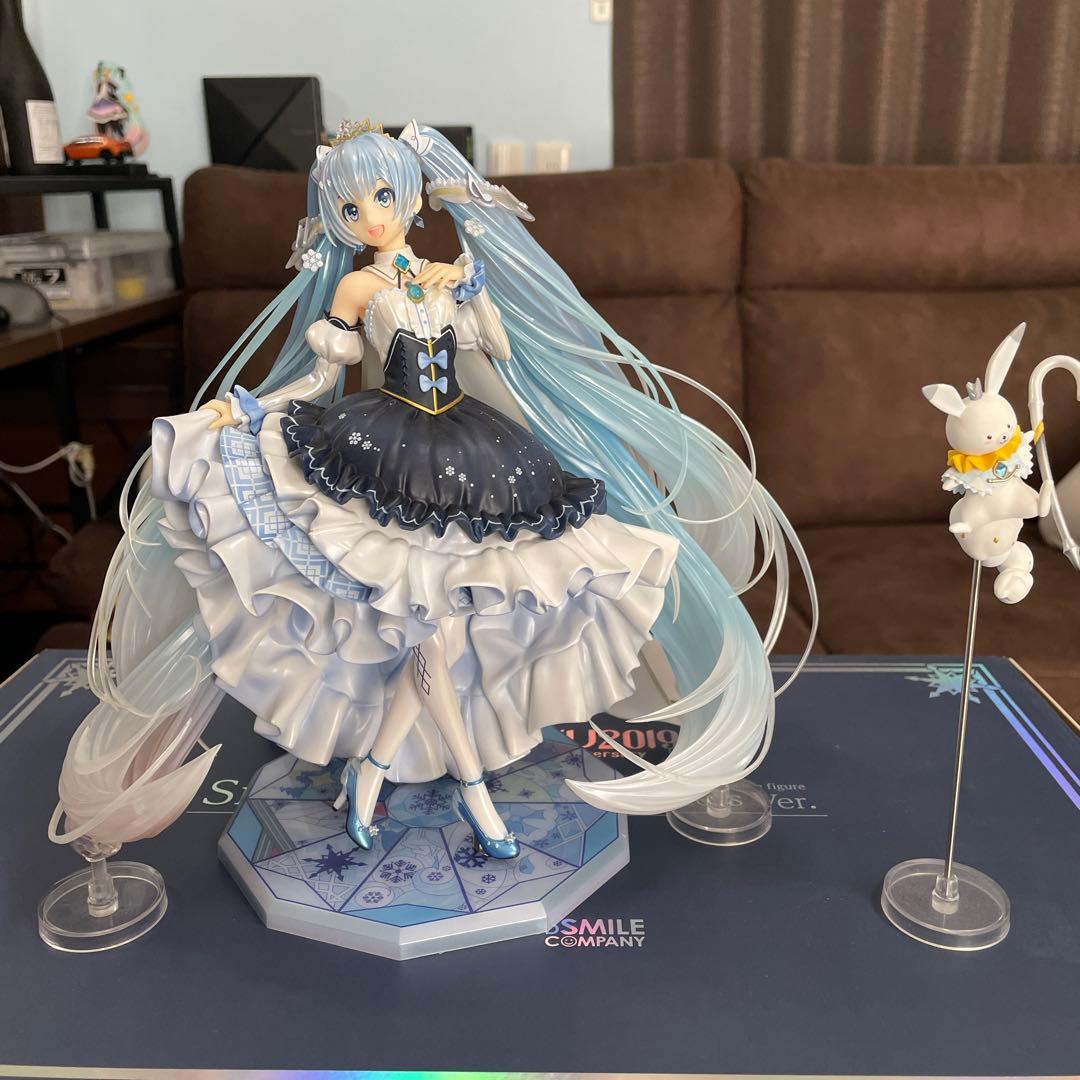 【開封済み】雪ミク 2019 スノープリンセスバージョン フィギュア