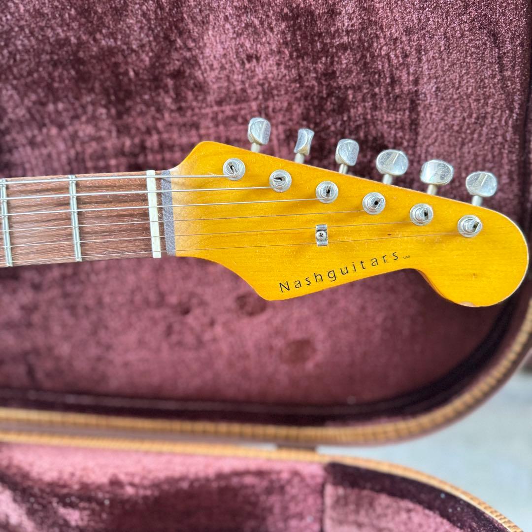 【最終値下げ】NASH GUITARS S-63 (Shell Pink)