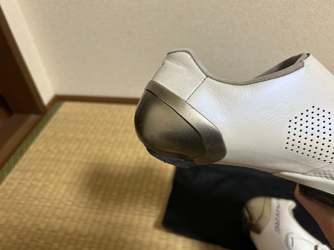Shimano S-phyre ホワイト41.5 ワイド