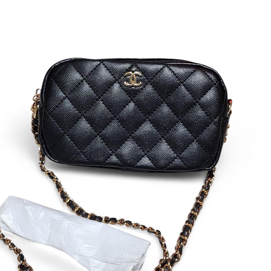 シャネル ショルダーバッグ ポーチ チェーン ノベルティ