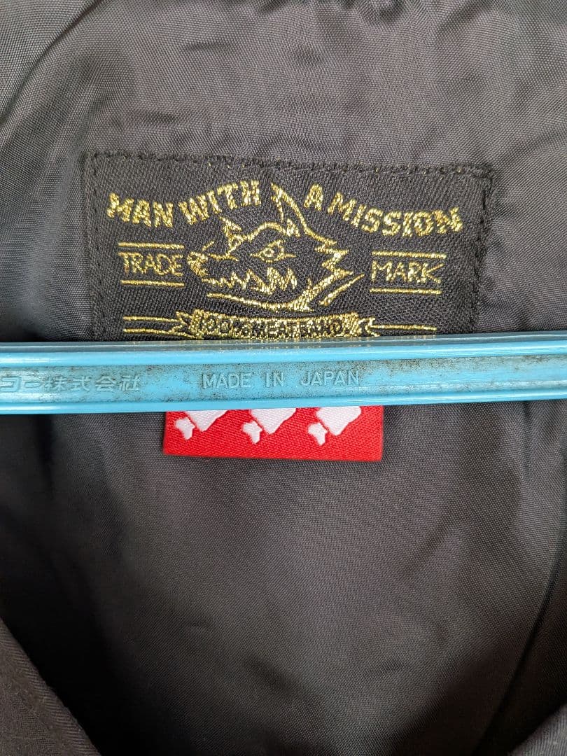 MAN WITH A MISSION ロクヨンクロスノーカラージャケット