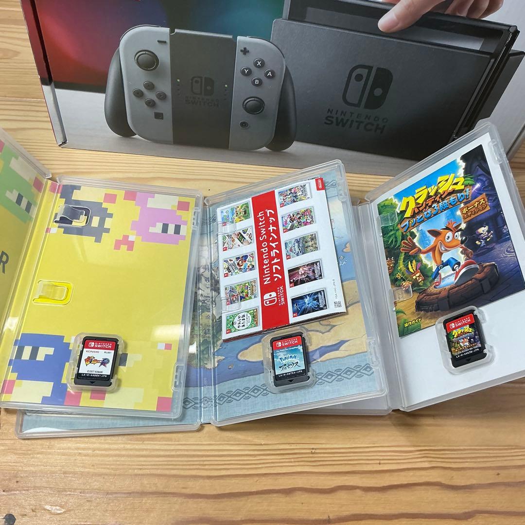 Nintendo Switch 本体（HAC-001 グレー）ソフト他フルセット