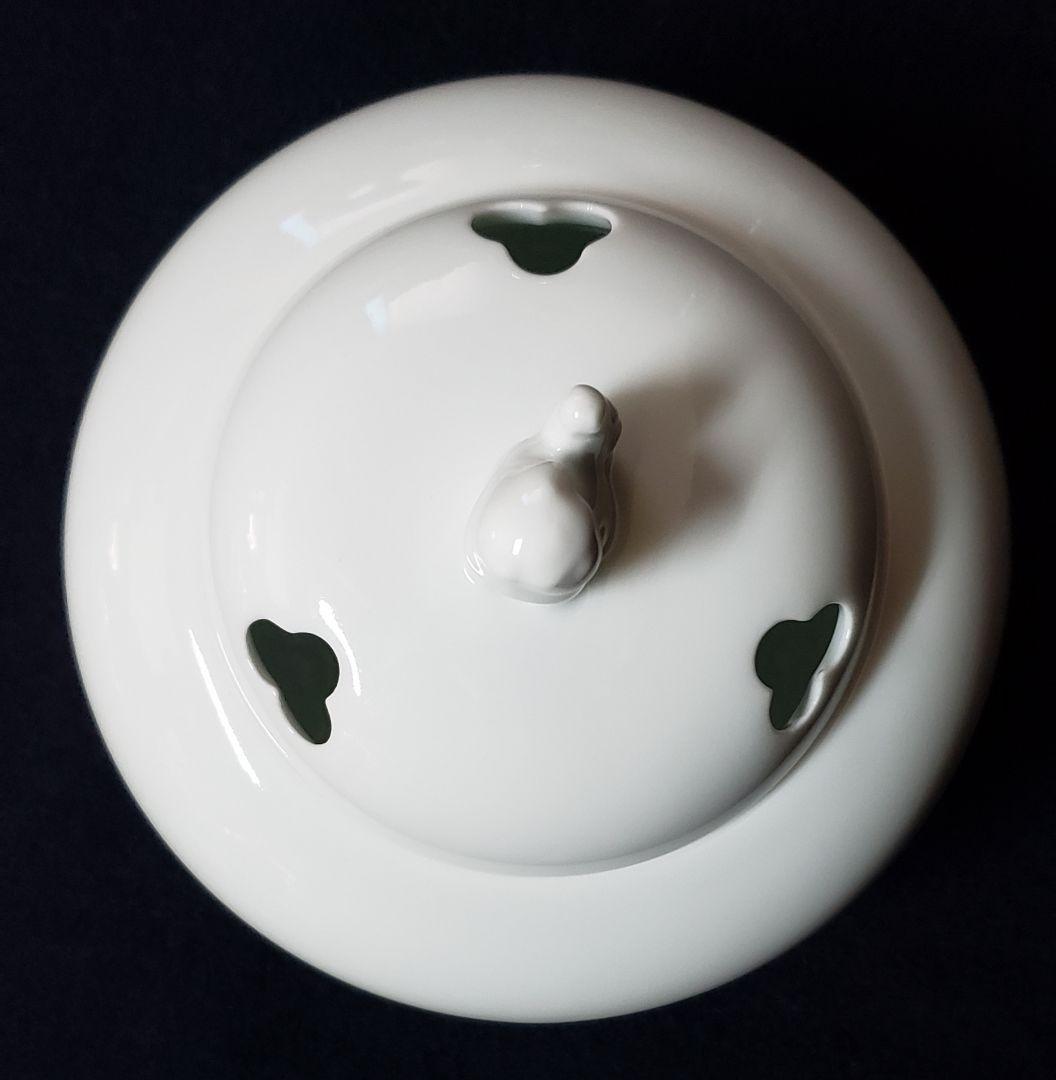 人間国宝 井上萬二 獅子 白磁 香炉 香道 煎茶 茶道 香爐