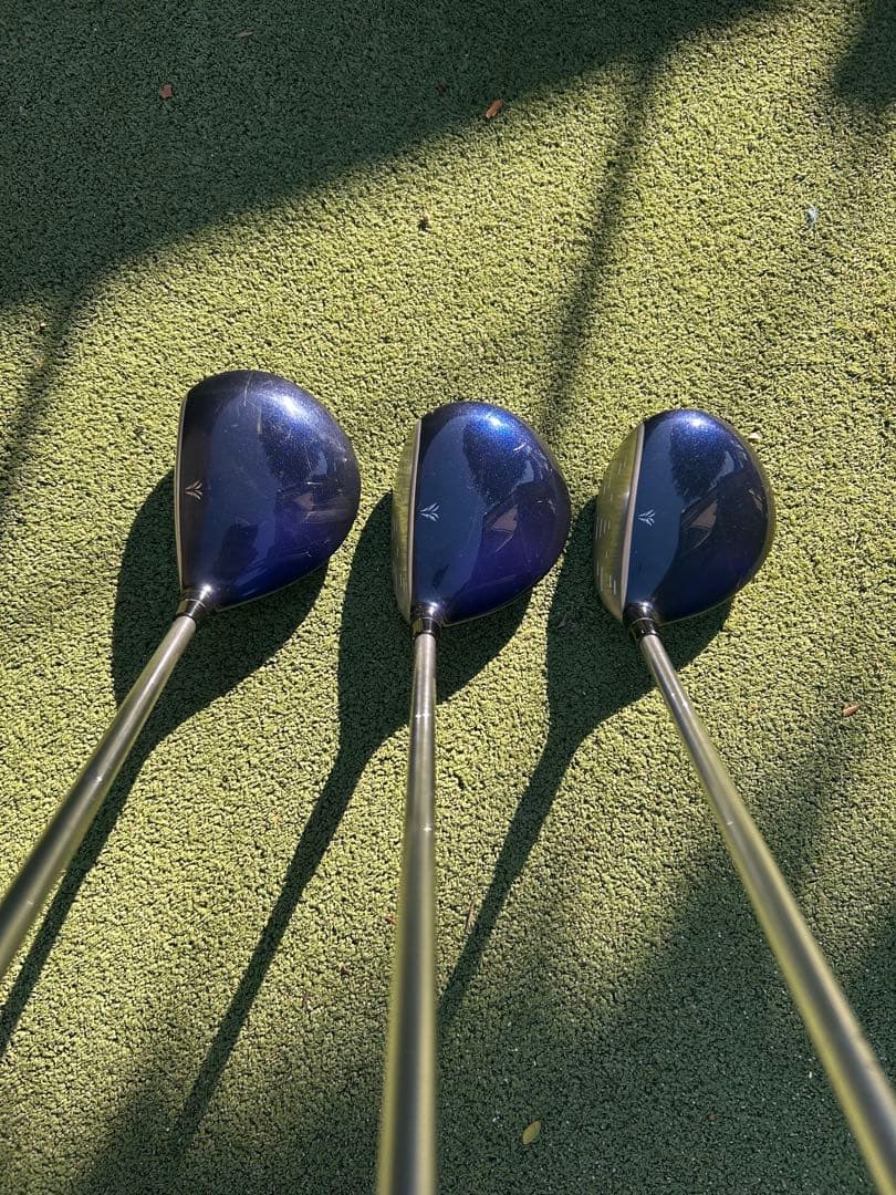 ジュニア ゴルフフェアウェイウッド　 ゼクシオ 3本セット