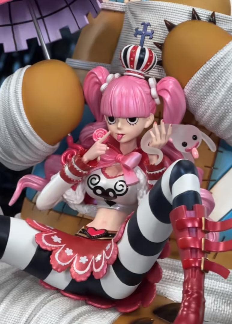 ワンピース ゴーストプリンセス ペローナ ソファー ガレージキット フィギュア