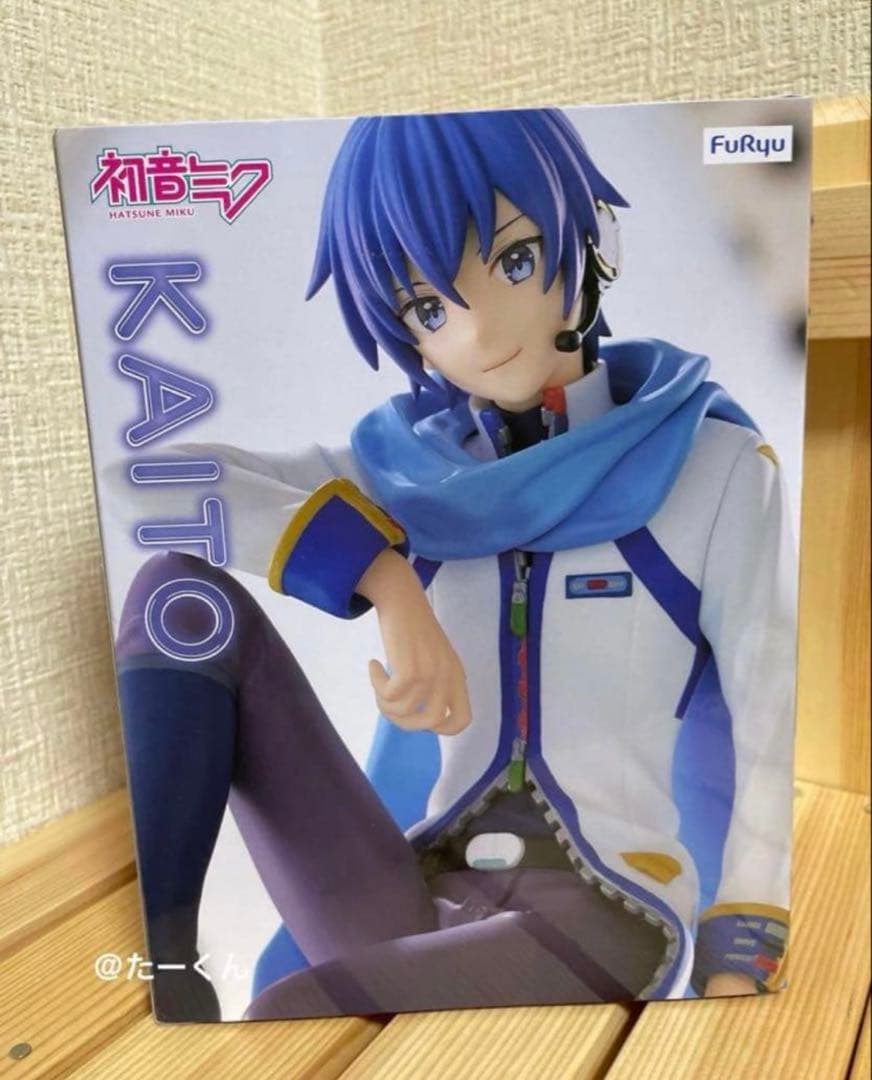 初音ミク カイト　ぬーどるストッパーフィギュア　KAITO ふわぷち