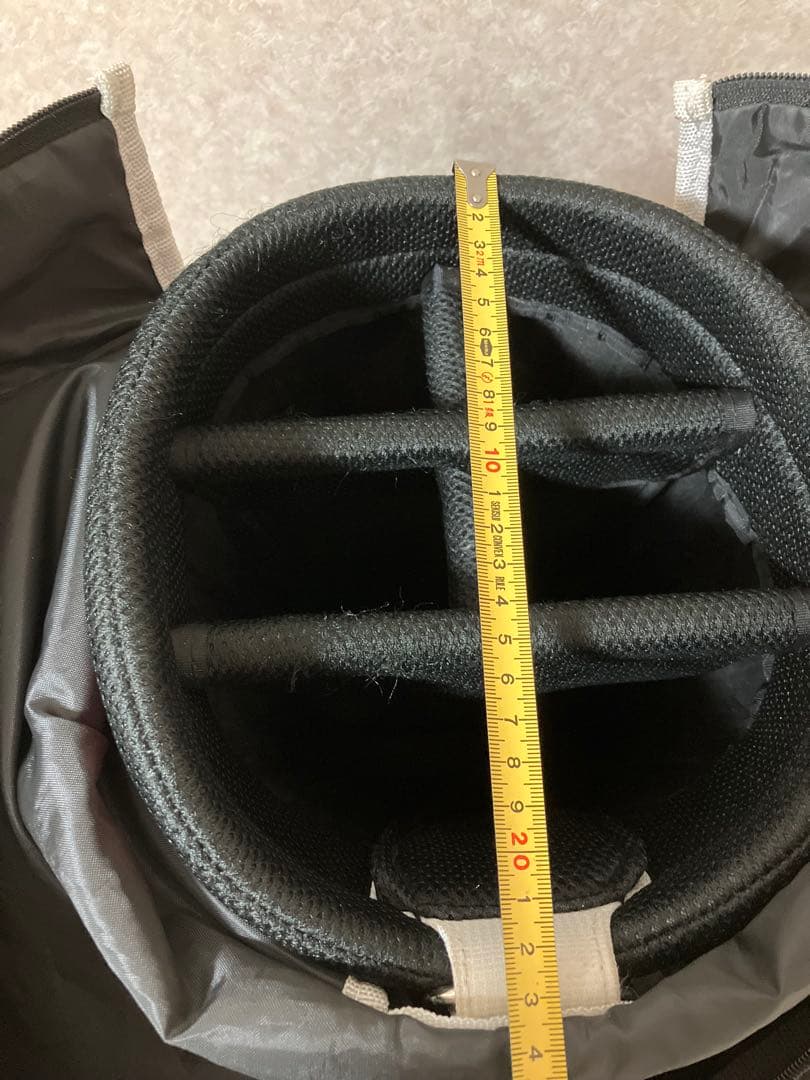 Callaway キャディバッグ 黒/赤/白