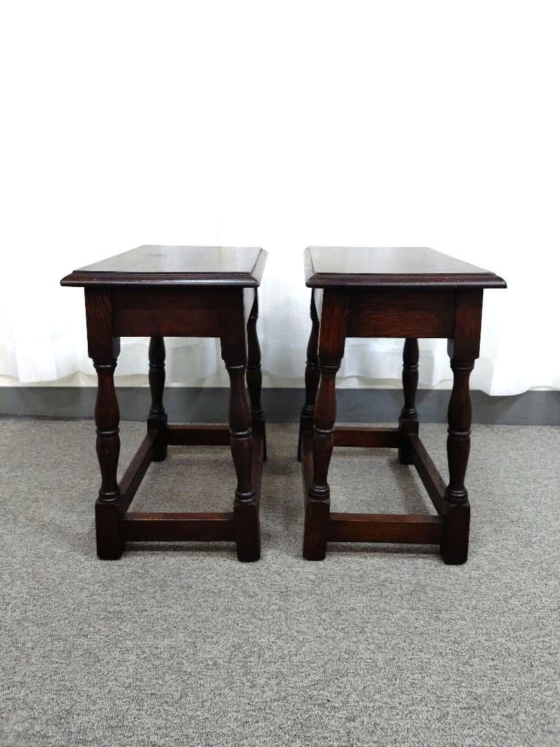 希少 アンティーク ハーバート・E・ギブス ネストテーブル