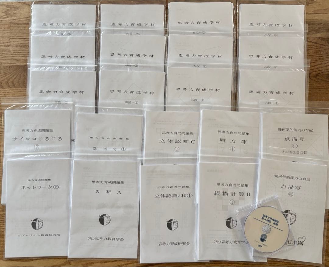 思考力養成講座 第１〜第４講座＋思考力強化のセット　ピグマリオン