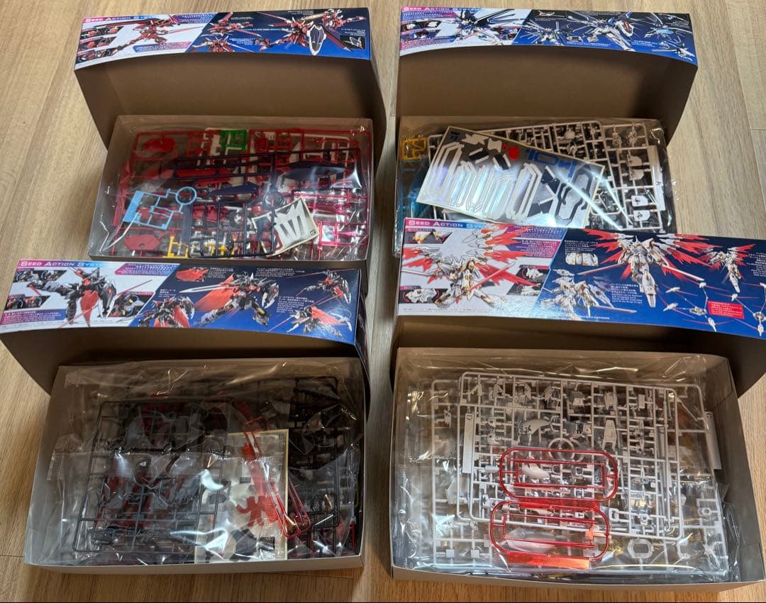 HG ガンダムSEED FREEDOM セット