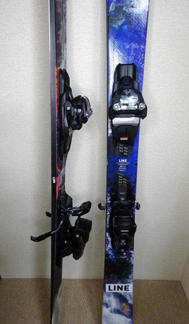 未使用 パウダー BCスキー LINE PANDORA 85 GWビンディング