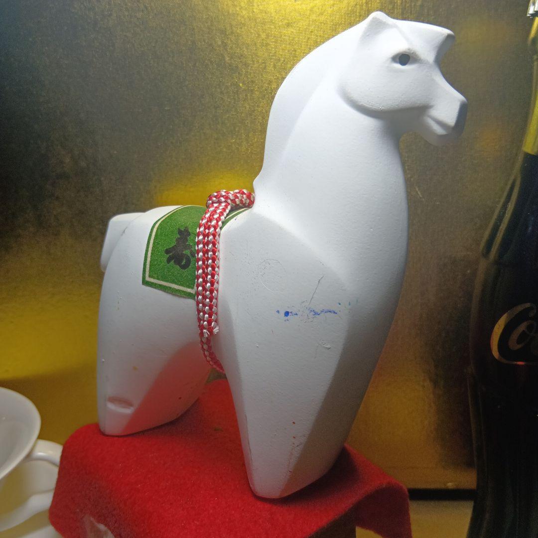 陶器製 馬の形 郷土玩具