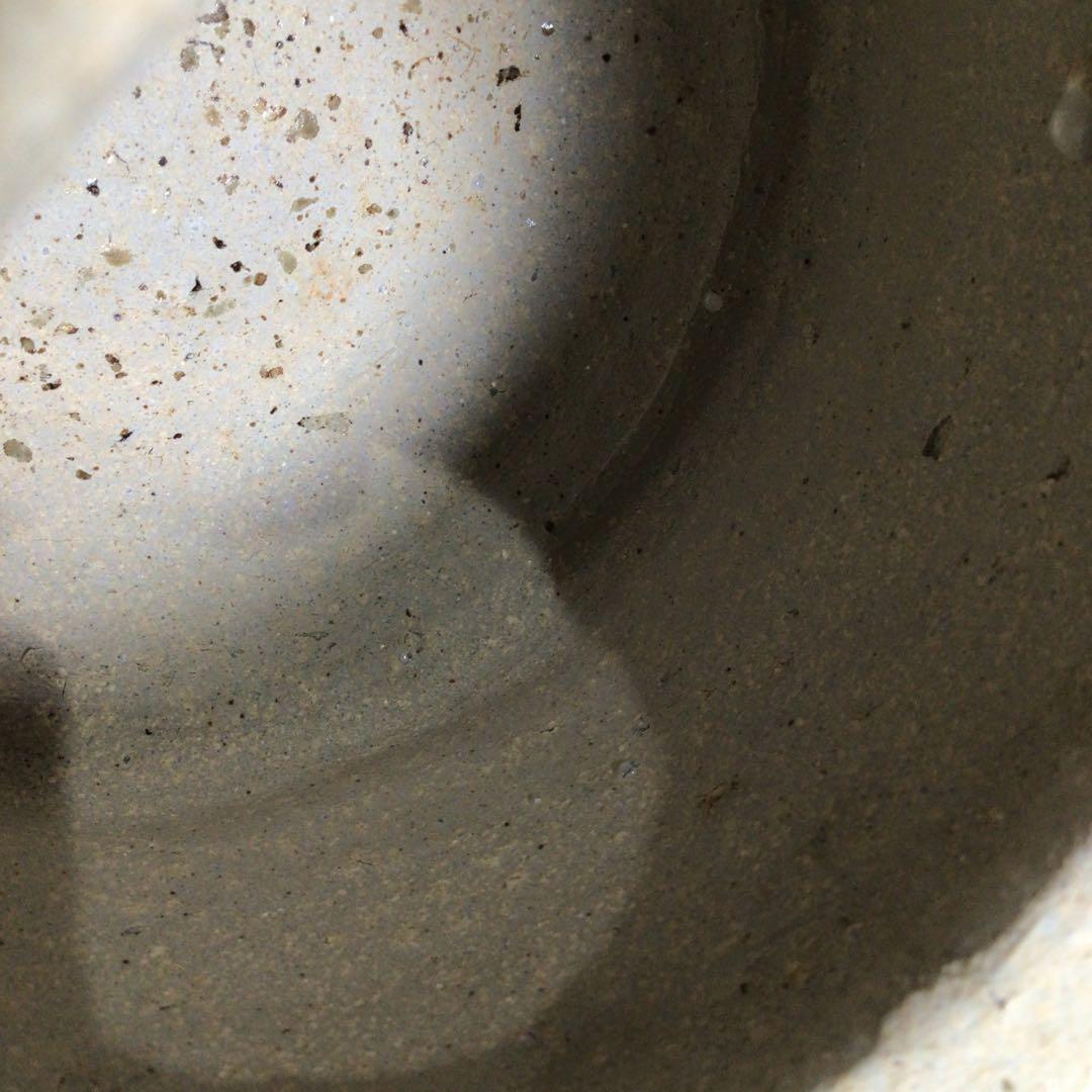 Ｐ５６４　水指　『信楽焼』『神山一陶造』『耳付水指』　共箱　茶道具