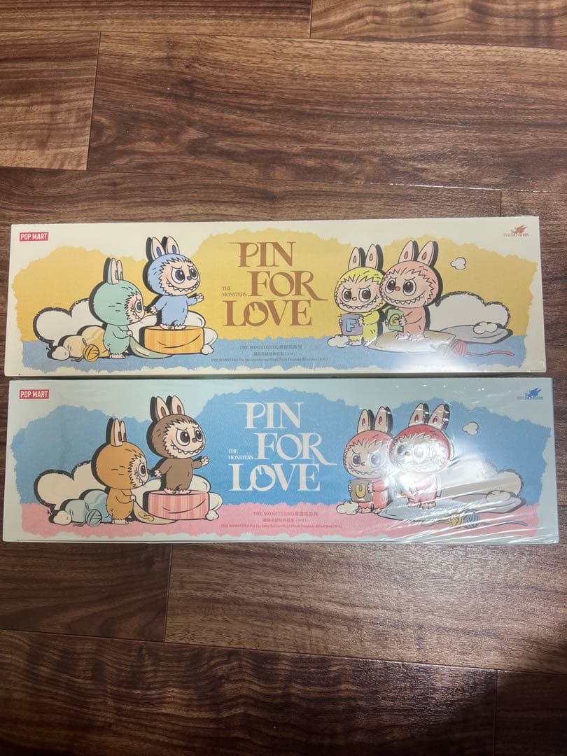 ポップマート ザ モンスターズ (ラブブ) ピン フォー ラブ シリーズ