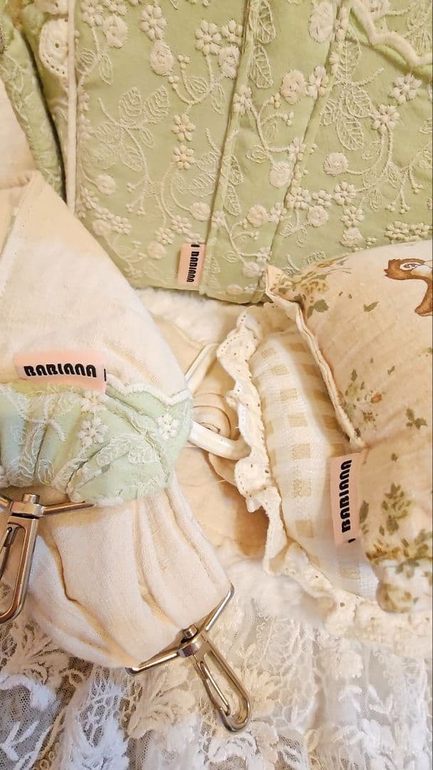 BABIANA バビアナ　キャリーバッグ　スリング　+クッション+幅広ショルダー