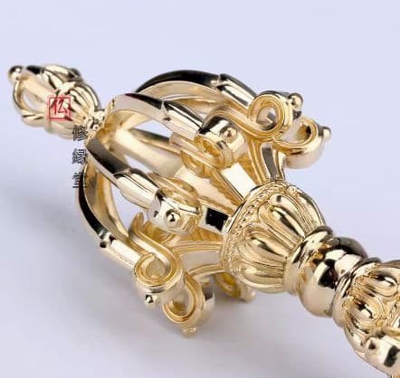 【修縁堂】真言宗 法器 九鈷金剛杵 真言密教 仏教法具仏具