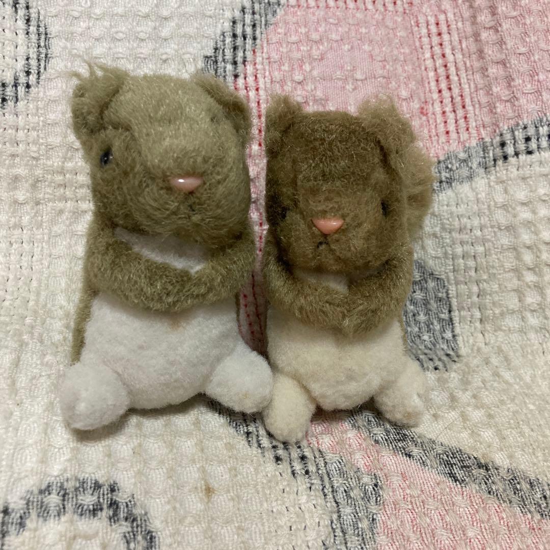 カバヤ　マスコット　6コセット　中古品　ハムスター＆ウサギ＆リス　バラ売り不可