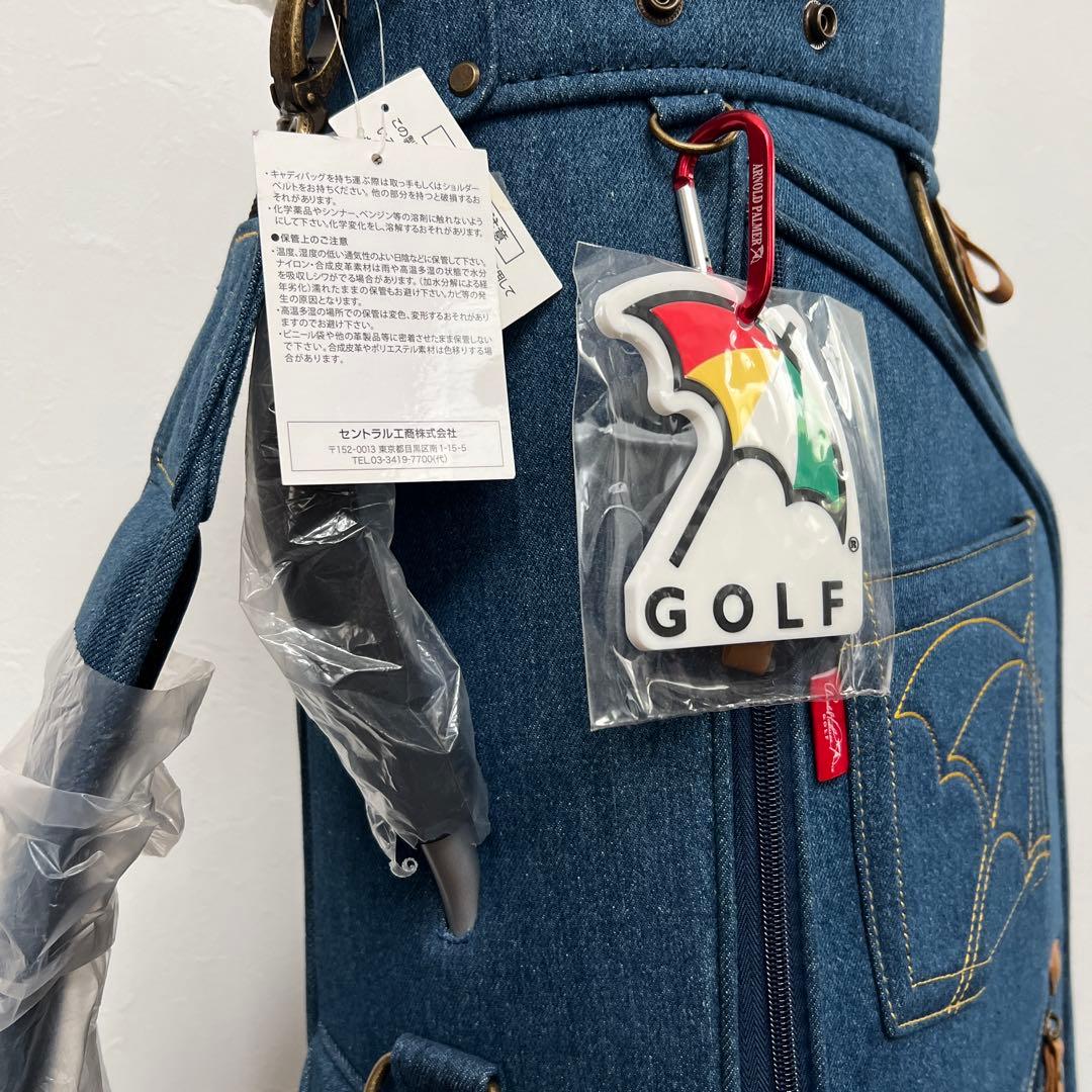アーノルドパーマー デニムキャディバッグ　ゴルフ